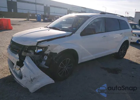 2018 Dodge Journey Se из США, поврежденный, VIN 3C4PDCAB9JT294734